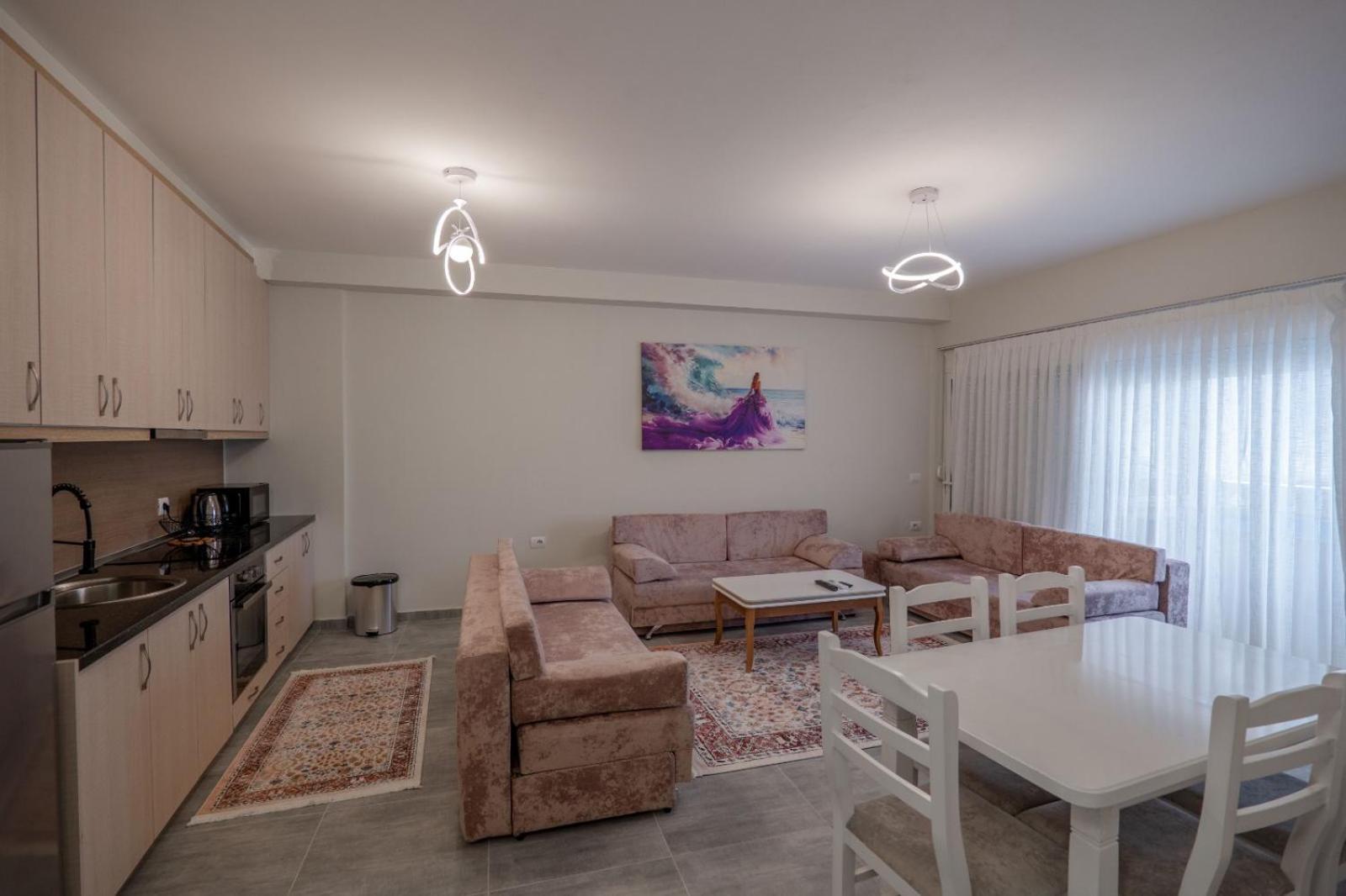 Esel Apartments Sarandë Buitenkant foto