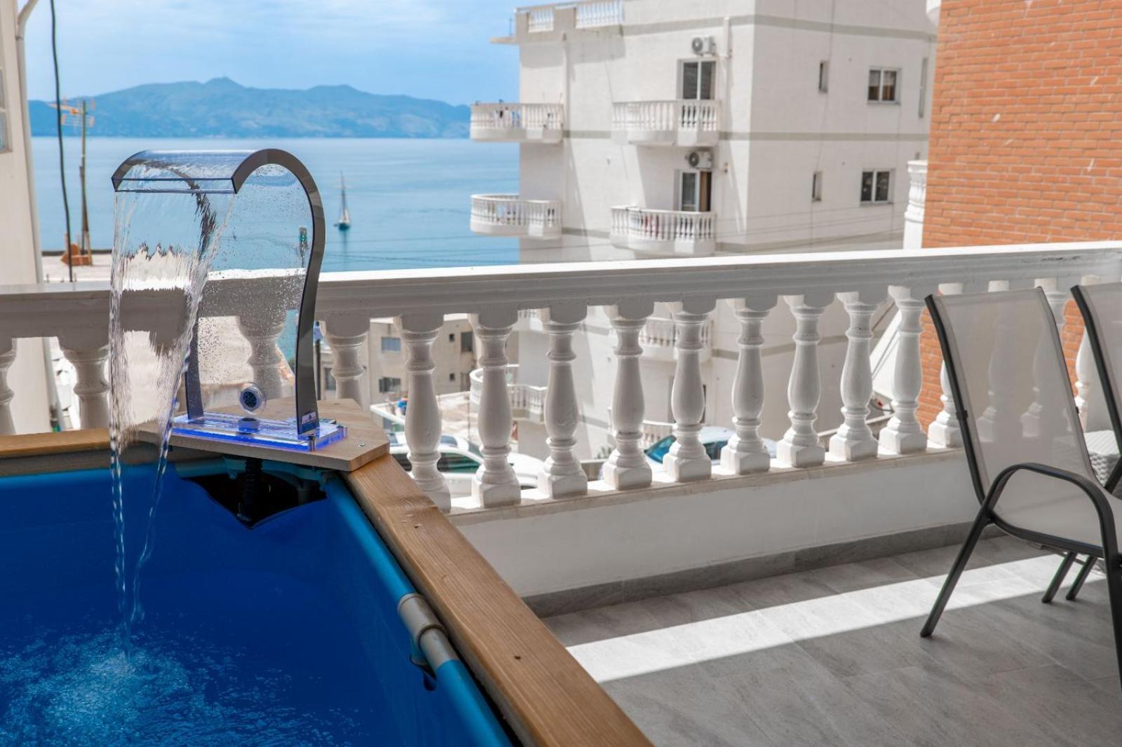 Esel Apartments Sarandë Buitenkant foto